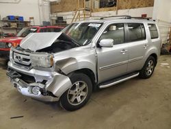 Salvage cars for sale from Copart Ham Lake, MN: 2010 Honda Pilot Touring