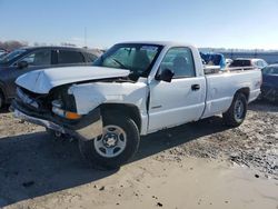 Salvage trucks for sale at Cahokia Heights, IL auction: 2001 Chevrolet Silverado K1500