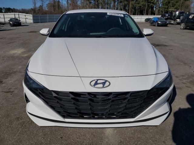 2023 Hyundai Elantra Blue