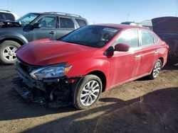 Salvage cars for sale from Copart Brighton, CO: 2018 Nissan Sentra S