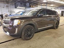 Salvage cars for sale at Wheeling, IL auction: 2020 KIA Telluride SX