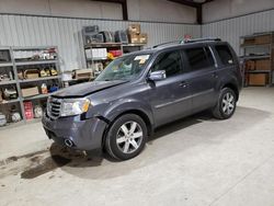 Salvage cars for sale at Chambersburg, PA auction: 2014 Honda Pilot Touring