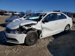 Salvage cars for sale from Copart West Warren, MA: 2017 Volkswagen Jetta S