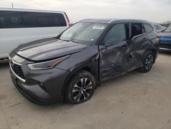 Toyota salvage cars for sale: 2021 Toyota Highlander XLE