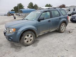 Salvage cars for sale at Prairie Grove, AR auction: 2012 Ford Escape XLS