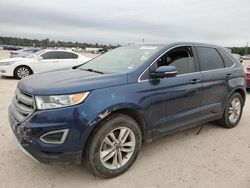Salvage cars for sale at Houston, TX auction: 2017 Ford Edge SEL