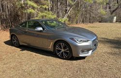 Salvage cars for sale from Copart Florence, MS: 2018 Infiniti Q60 Luxe 300
