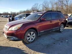 Salvage cars for sale from Copart Ellwood City, PA: 2011 Subaru Outback 2.5I Limited