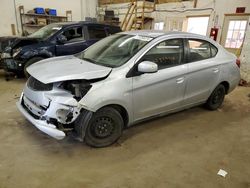 Salvage cars for sale from Copart Ham Lake, MN: 2020 Mitsubishi Mirage G4 ES