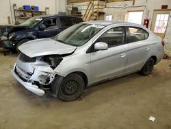 Mitsubishi salvage cars for sale: 2020 Mitsubishi Mirage G4 ES