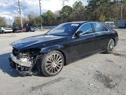 Mercedes-Benz S 550 salvage cars for sale: 2016 Mercedes-Benz S 550