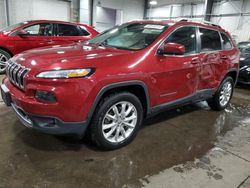 Jeep Grand Cherokee salvage cars for sale: 2015 Jeep Cherokee Limited