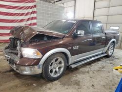 Salvage cars for sale from Copart Columbia, MO: 2013 Dodge 1500 Laramie