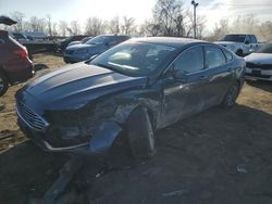 Salvage cars for sale at Baltimore, MD auction: 2019 Ford Fusion SEL