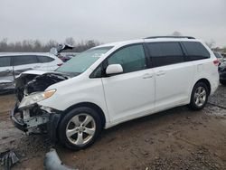 Salvage cars for sale from Copart Hillsborough, NJ: 2011 Toyota Sienna LE