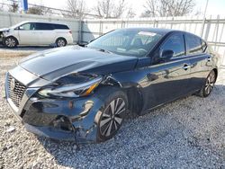 Nissan Altima sv salvage cars for sale: 2021 Nissan Altima SV