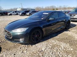 Salvage cars for sale at Louisville, KY auction: 2014 Tesla Model S