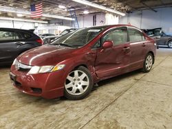 Honda Civic LX salvage cars for sale: 2009 Honda Civic LX