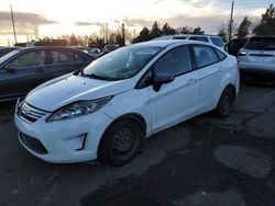 Salvage cars for sale at Denver, CO auction: 2013 Ford Fiesta SE