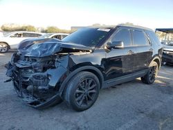 Salvage cars for sale at Las Vegas, NV auction: 2018 Ford Explorer XLT