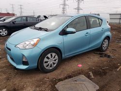 Salvage cars for sale at Elgin, IL auction: 2014 Toyota Prius C