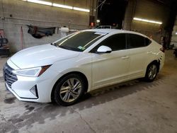 Salvage cars for sale from Copart Angola, NY: 2020 Hyundai Elantra SEL