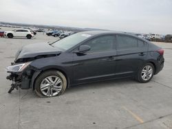 Salvage cars for sale from Copart Grand Prairie, TX: 2020 Hyundai Elantra SEL