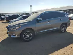 Salvage cars for sale at Phoenix, AZ auction: 2018 Infiniti QX60