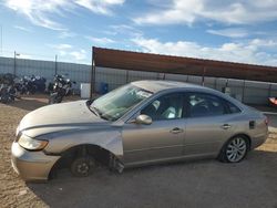 Salvage cars for sale at Andrews, TX auction: 2007 Hyundai Azera SE