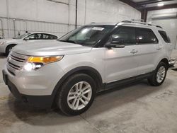 Salvage cars for sale at Avon, MN auction: 2014 Ford Explorer XLT