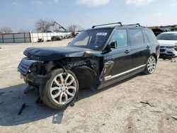 Salvage cars for sale at Haslet, TX auction: 2015 Land Rover Range Rover Supercharged