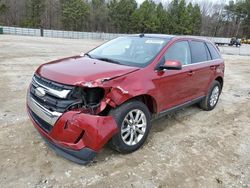Salvage cars for sale at Gainesville, GA auction: 2013 Ford Edge Limited
