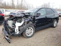 Salvage cars for sale at Leroy, NY auction: 2020 Chevrolet Equinox LS