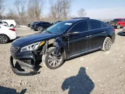 Salvage cars for sale at Cicero, IN auction: 2017 Hyundai Sonata Sport