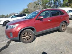 Salvage cars for sale from Copart Eight Mile, AL: 2015 KIA Sorento LX