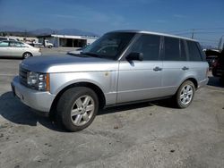 Salvage cars for sale from Copart Sun Valley, CA: 2003 Land Rover Range Rover HSE