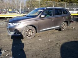 Salvage cars for sale from Copart Waldorf, MD: 2016 Mitsubishi Outlander GT