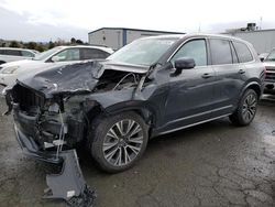 Salvage cars for sale at Vallejo, CA auction: 2021 Volvo XC90 T5 Momentum