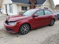 Volkswagen salvage cars for sale: 2017 Volkswagen Jetta SE