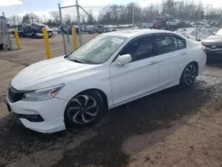 Honda salvage cars for sale: 2016 Honda Accord EXL