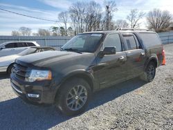 Ford Expedition salvage cars for sale: 2017 Ford Expedition EL Limited