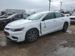 Chevrolet salvage cars for sale: 2017 Chevrolet Malibu LT