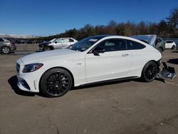 Mercedes-Benz salvage cars for sale: 2022 Mercedes-Benz C 43 AMG