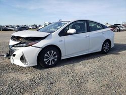 Salvage cars for sale at Sacramento, CA auction: 2022 Toyota Prius Prime LE