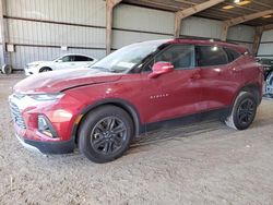 Salvage cars for sale at Houston, TX auction: 2021 Chevrolet Blazer 2LT