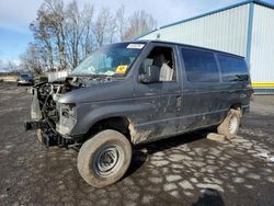 Salvage cars for sale at Portland, OR auction: 2009 Ford Econoline E350 Super Duty Wagon