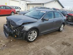 Salvage cars for sale from Copart Pekin, IL: 2017 Volkswagen Jetta SEL