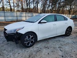 Salvage cars for sale from Copart Austell, GA: 2020 KIA Forte FE