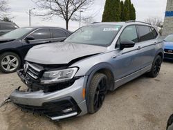 Volkswagen salvage cars for sale: 2020 Volkswagen Tiguan SE