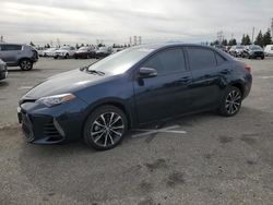 Salvage cars for sale from Copart Rancho Cucamonga, CA: 2018 Toyota Corolla L